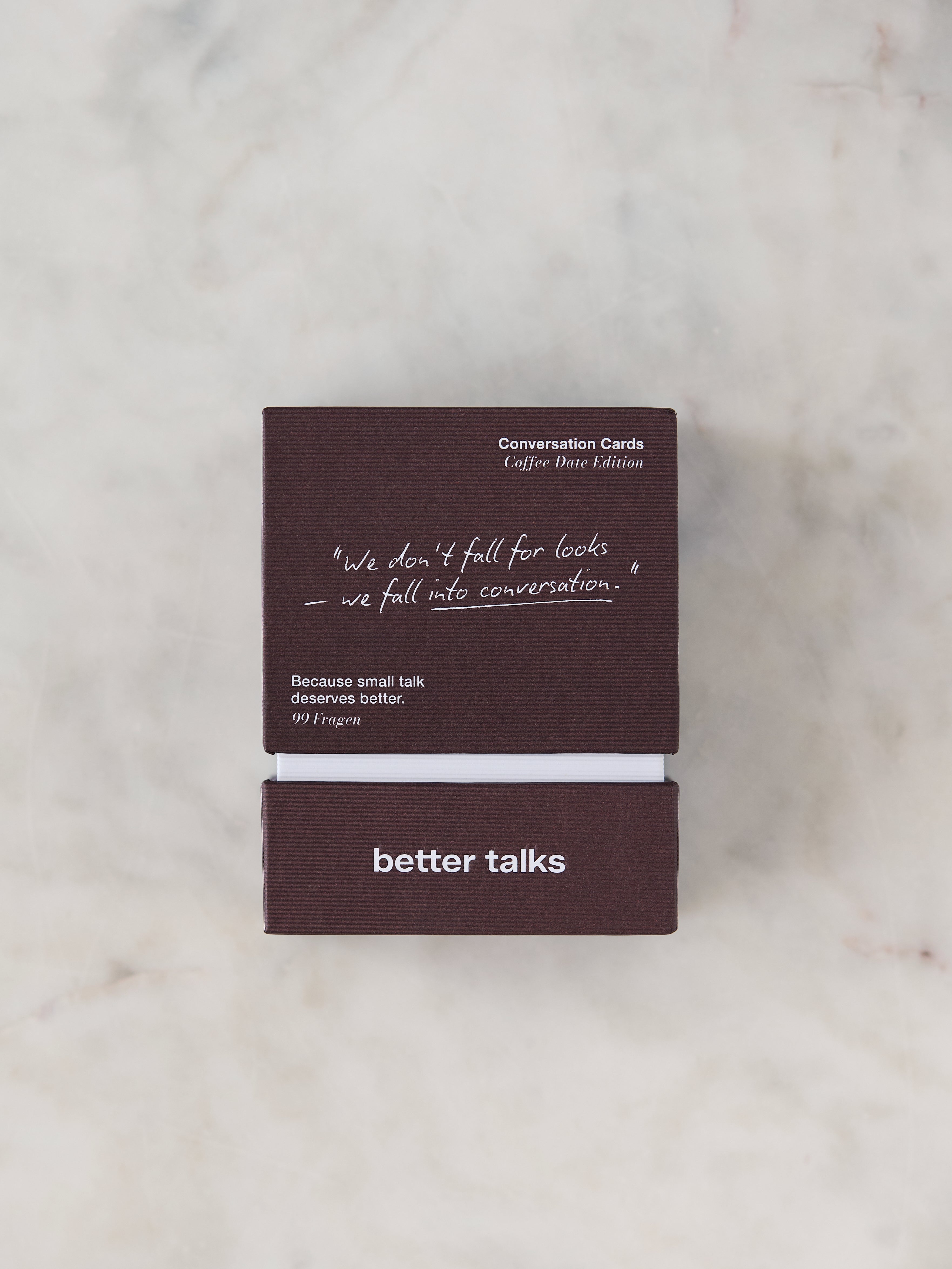 Coffee Date Edition - Fragekarten Deutsch
