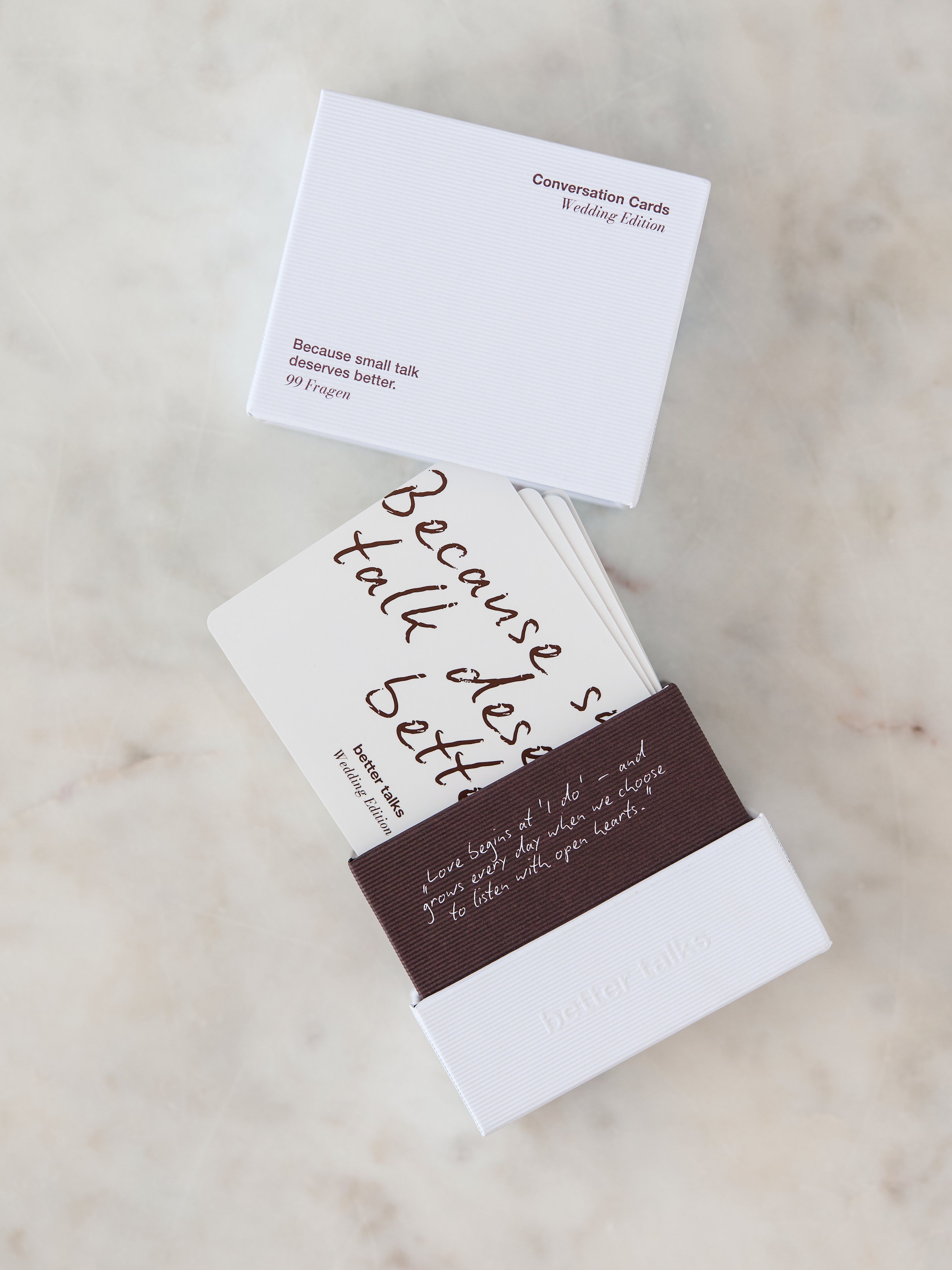 10x Bundle Wedding Fragekarten Deutsch