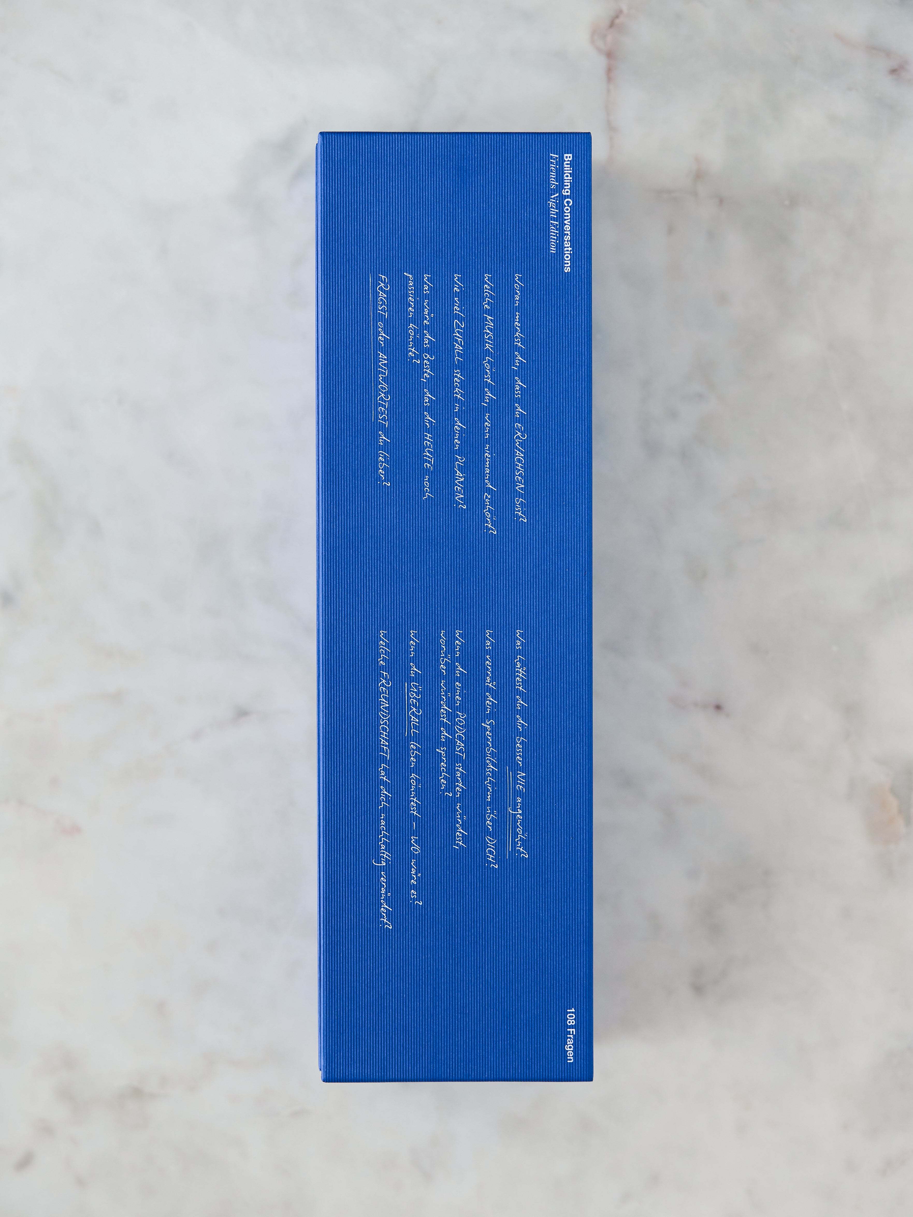 Friends Night Edition - Conversation Tower Deutsch